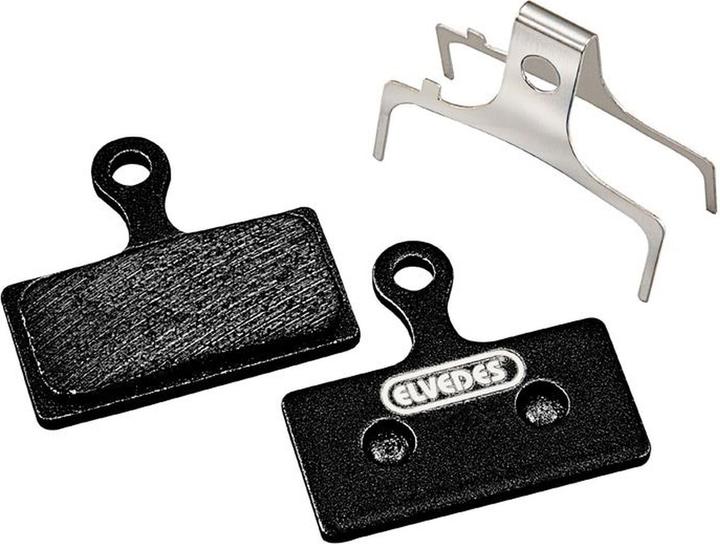Elvedes Disc-Pad metallic-carbon E-Bike, XTR 2011 (Shimano, Semi-métallique)
