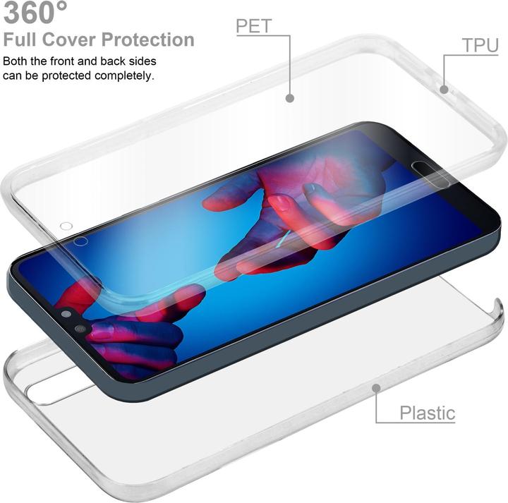 Immagine prodotto Cadorabo Custodia TPU con scafo a 360 gradi (Cubot P20)