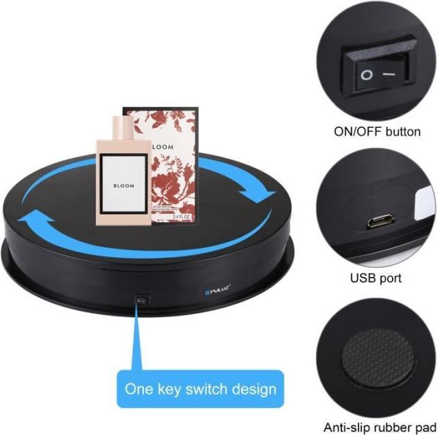 Image du produit Puluz Plateau tournant électrique à 360 (Autres accessoires)