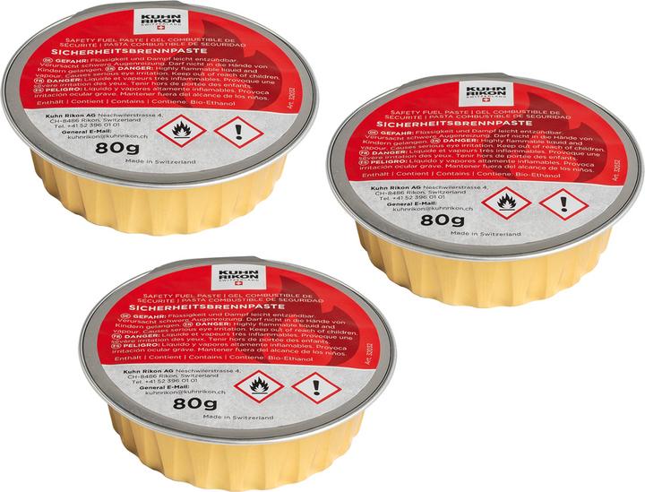 Kuhn Rikon Brennpaste 3 x 80g