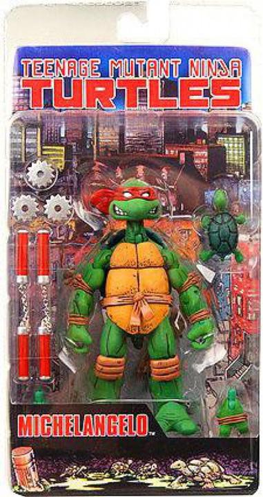Actual product image Neca Teenage Mutant Ninja Turtles Michelangelo 2008 - Sealed NEW