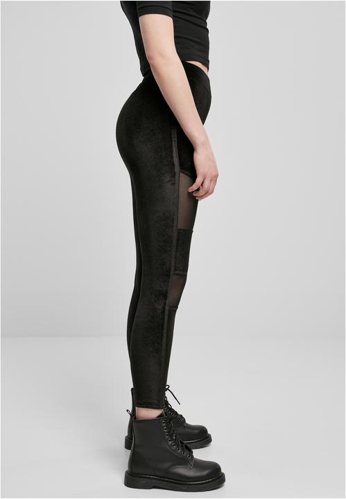 Immagine prodotto Urban Classics Leggings in velluto Tech Mesh da donna (XL)
