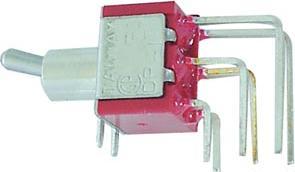 Immagine prodotto Velleman Interruttore verticale a levetta a 90° Dpdt On-On
