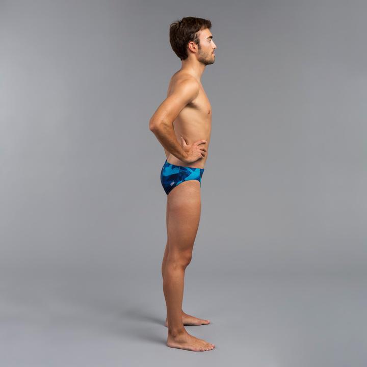 Actual product image Watko Badehose Slip Wasserball Herren - 500 Street blau (42)