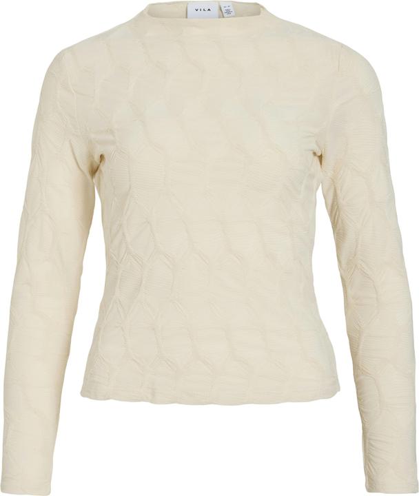 Vila High Neck Oberteil mit langen Ärmeln (XS)