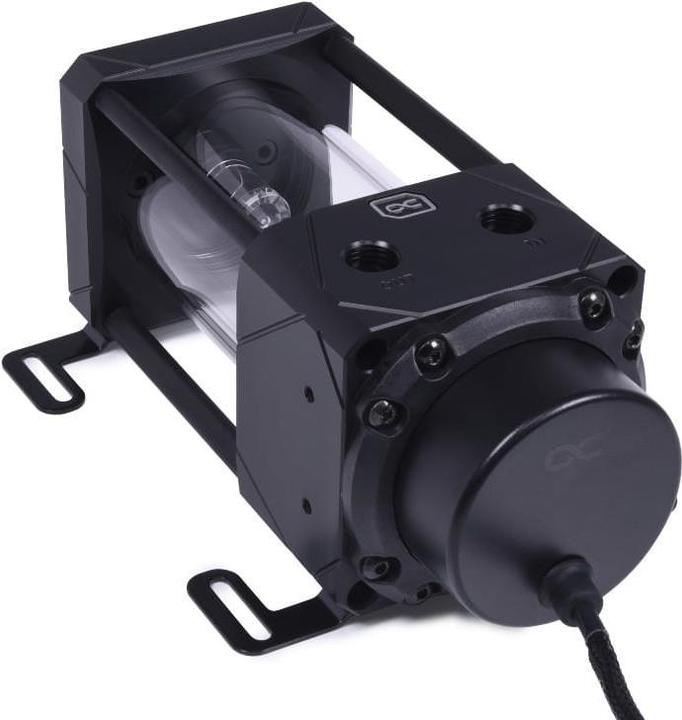 Actual product image Alphacool Aurora D5 Acetal/Glass Ice Bucket - 150mm incl. VPP Apex D5