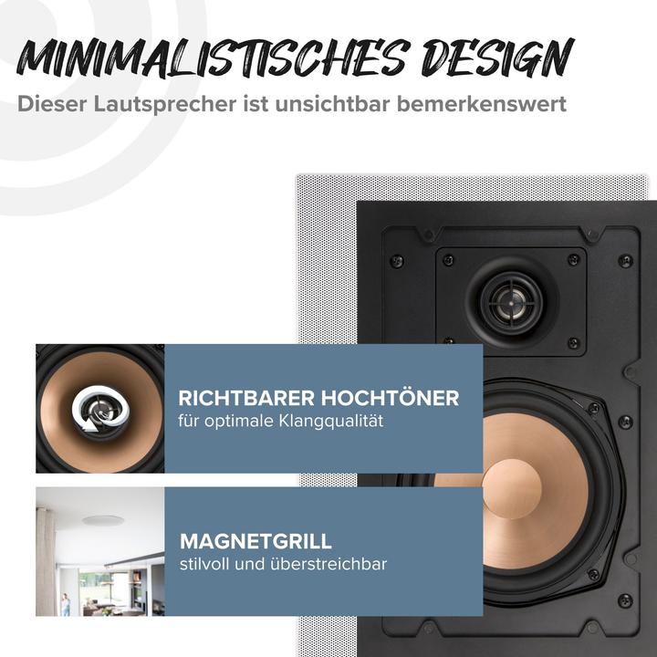 Actual product image Artsound HPRE650, rechth. inbouw HAPPI LS, 85W, wit