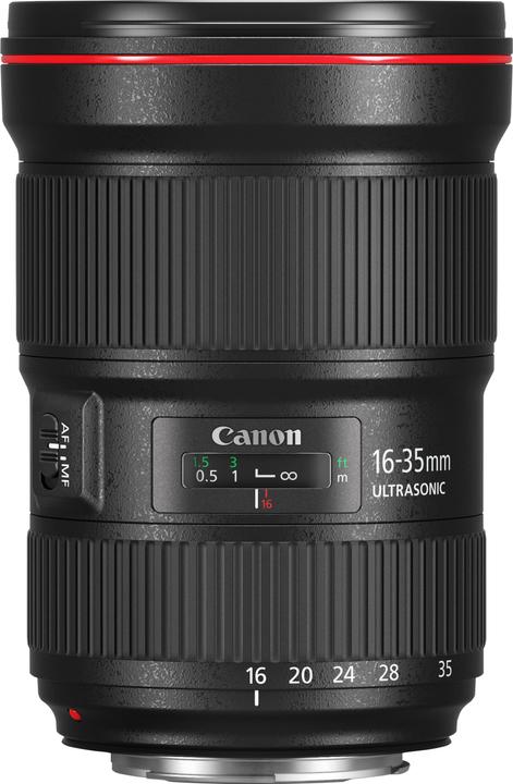 Actual product image Canon EF 16-35mm f/2.8L III USM (Canon EF, APS-C / DX, full size)