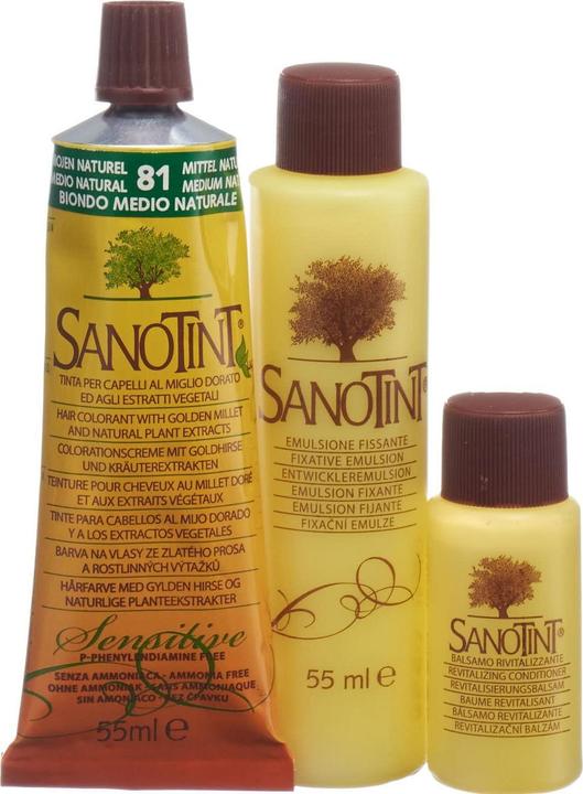 Produktbild Sanotint Sensitive (81 mittel naturblond)