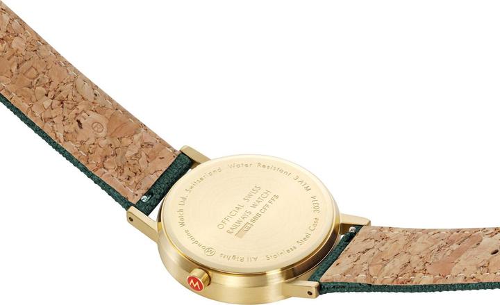 Immagine prodotto Mondaine Classico - ispirato alla natura - Ip Gold (Orologio da polso analogico, 36 mm)