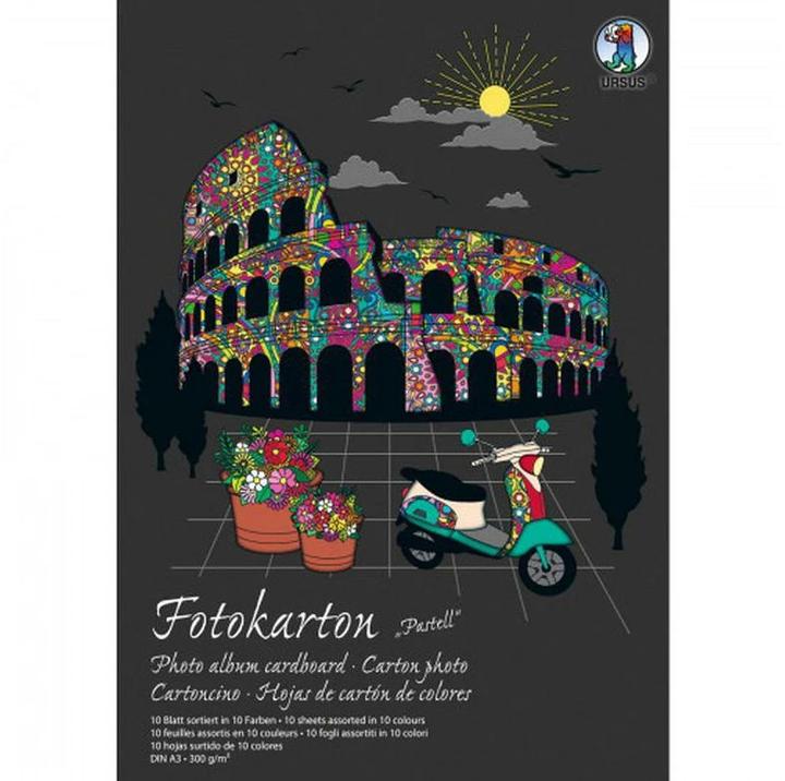 Produktbild Ursus Fotokarton 300 g/m2 Pastell (300 g/m², 10 x)
