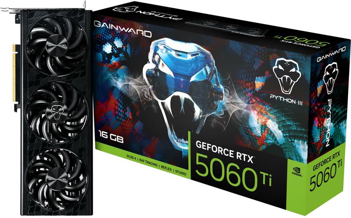 Actual product image Gainward VGA RTX5060TI 16GB Python III (16 GB)