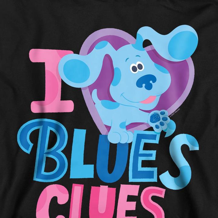 Immagine prodotto Blue's Clues & You! I Heart Blue Felpa Adulto Unisex (M)