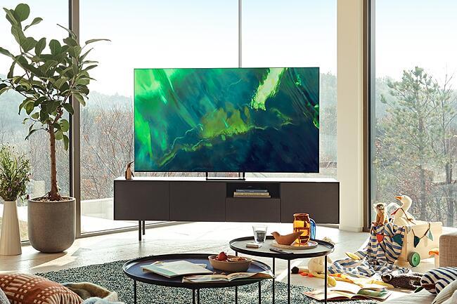 Actual product image Samsung QE85Q70A (85", QLED, 4K, 2021)
