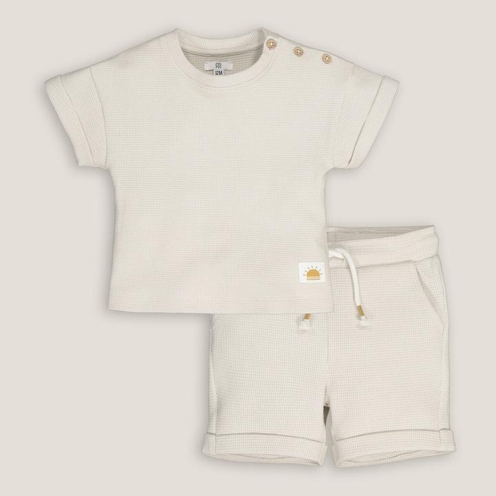 Produktbild La Redoute Collections Set aus T-Shirt und Shorts (110)