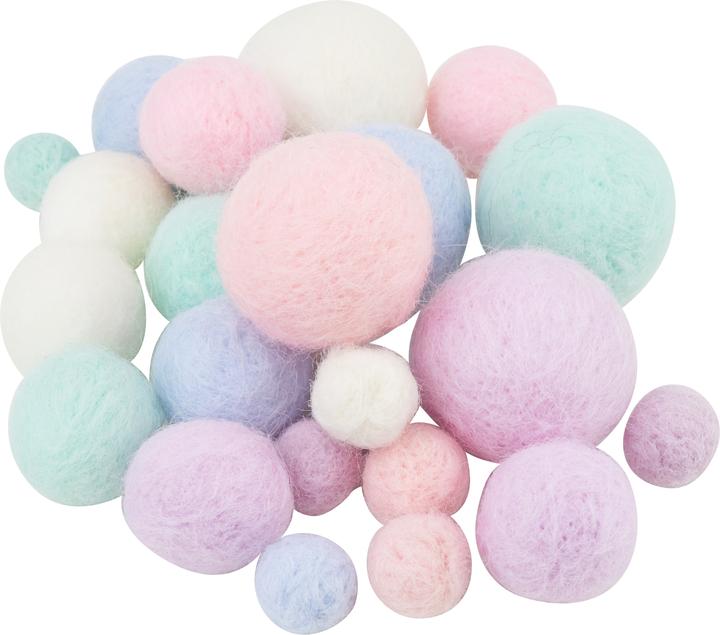 Actual product image Folia Felt balls