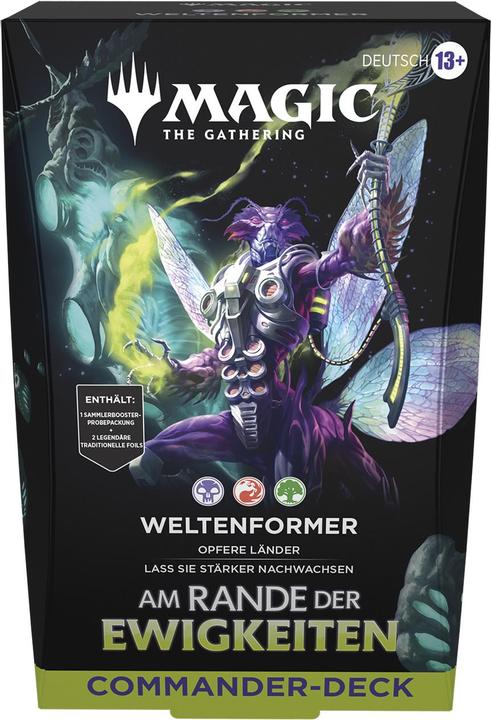 Actual product image Magic the Gathering MTG: Am Rande der Ewigkeiten - Commander Deck Set -D- (German, Commander)