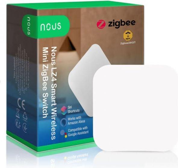 Produktbild Nous Mini Smart Wireless LZ4 ZigBee Switch (Gerätespezifische Fernbedienung)