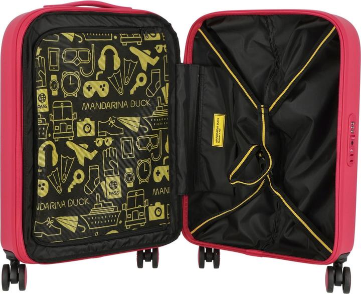 Image du produit Mandarina Duck Logoduck + 4 Rollen Kabinentrolley 55 cm (40 l, Bagage à main (jusqu'à 50l))