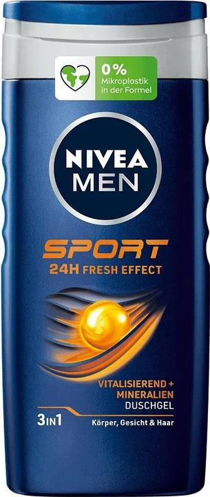 NIVEA 8xMen Duschgel 3 in1 Sport 24h Fresh (250 ml)