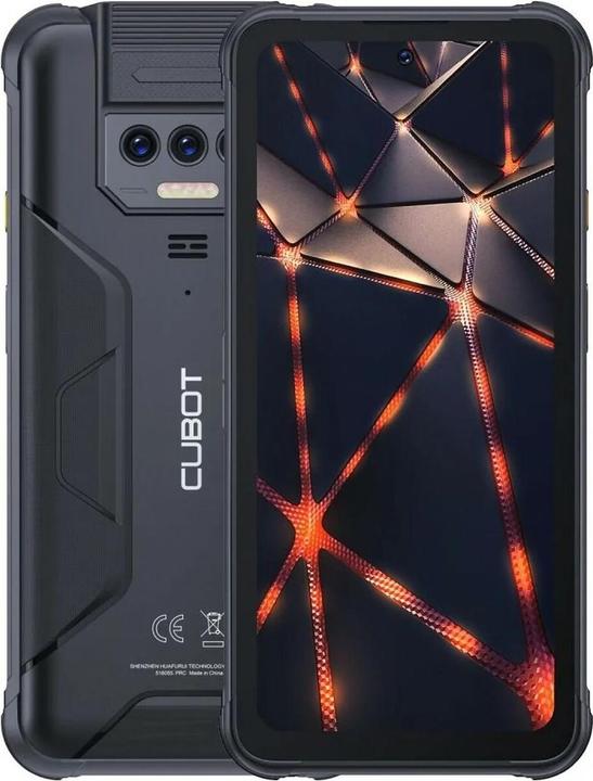 Cubot KingKong 8 LTE 12GB RAM 256GB Black EU (256 GB, Schwarz, 6.53", Dual SIM, 48 Mpx, 4G)