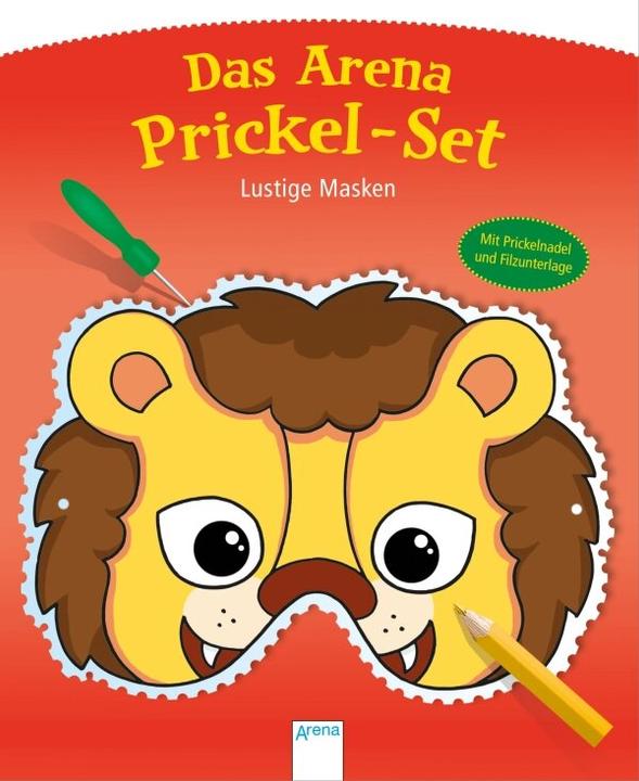 Actual product image Das Prickel-Set. Lustige Masken (German, Anita Angels, 2015)