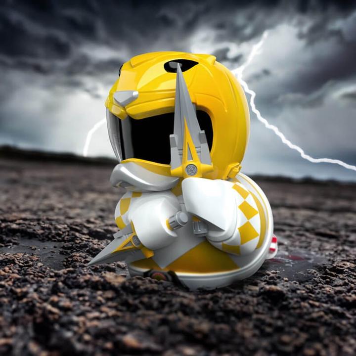 Produktbild Numskull Canard de bain - Mighty Morphin Power Rangers - Ranger Jaune (Première Édition)