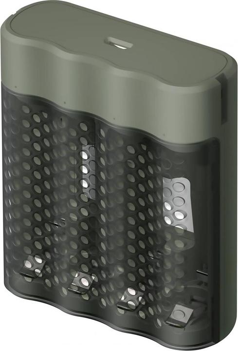 Produktbild GP Batteries ReCyko M451/270 4-Port USB Ladegerät inkl.4xAA NiMh 2600mAh (5 Stk., AA, 2600 mAh, Ladegerät inkl. Akku)