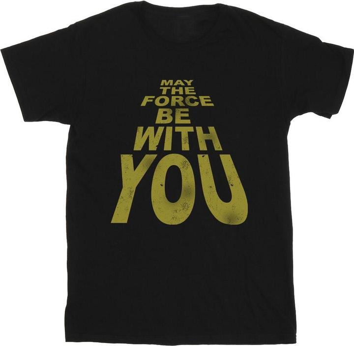 Star Wars May The Force Be With You TShirt (S)