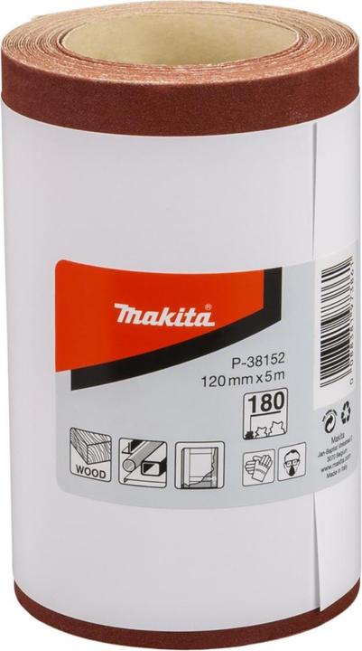 Produktbild Makita Schleifpapier Rolle Holz/Metall Körnung 180 (180)