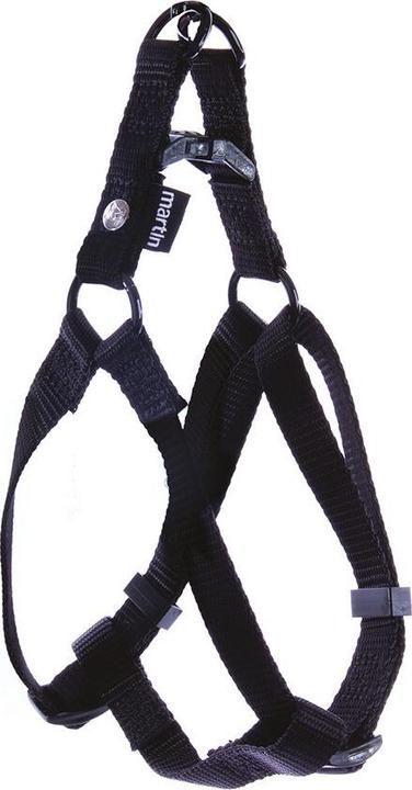 Martin Instap Tuig Nylon Zwart (50, Hund, Allgemein)