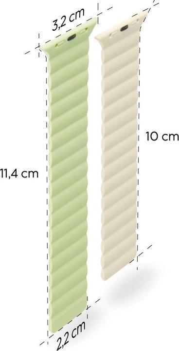 Produktbild Hama Fantastic Feel (38 mm, 40 mm, 41 mm, Silikon)