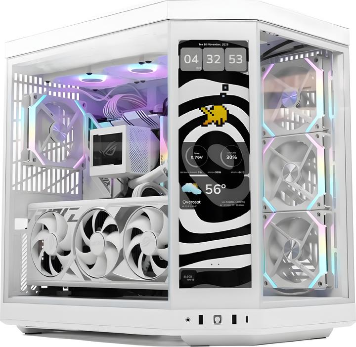 Produktbild Avlano Inferno High-End Gaming PC RTX 5090, White Edition (AMD Ryzen 9 9950X3D, 64 GB, 4000 GB, GeForce RTX 5090)
