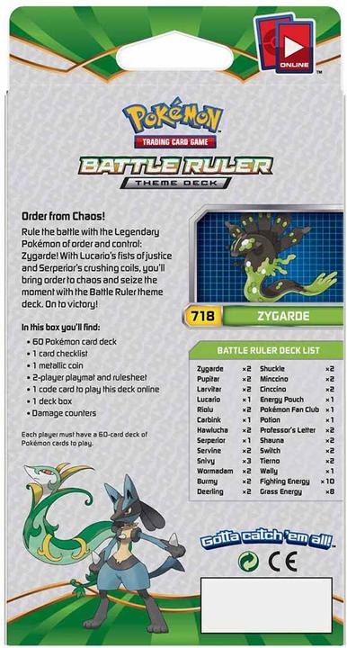 Actual product image Pokémon Lugia - Fates Collide Theme Deck (English, Deck)