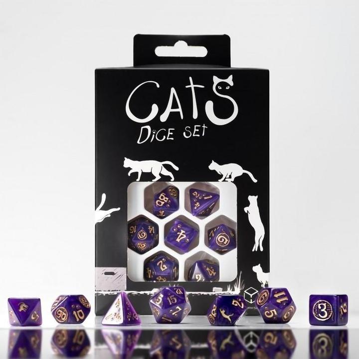 Actual product image Q Workshop SCAT4V - CATS Dice Set: Purrito