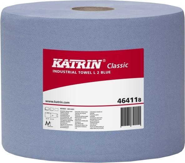 Produktbild Katrin Putzrolle Classic XXL3 Masse: 38 cm x 380 m (B x L) Werkstoff: Tissue Farbe: blau (1 x)