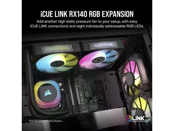 Actual product image Corsair iCUE LINK RX140 (140 mm, 1 x)