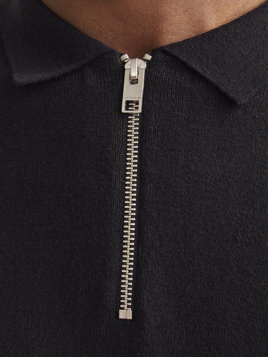 Actual product image Jack & Jones Jjeemil Knit Polo Half Zip Ls Noos (XL)