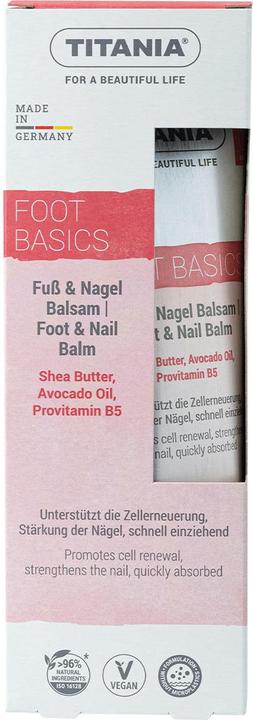 Fuss & Nagel Balsam (Foot cream & foot gel, 100 ml)