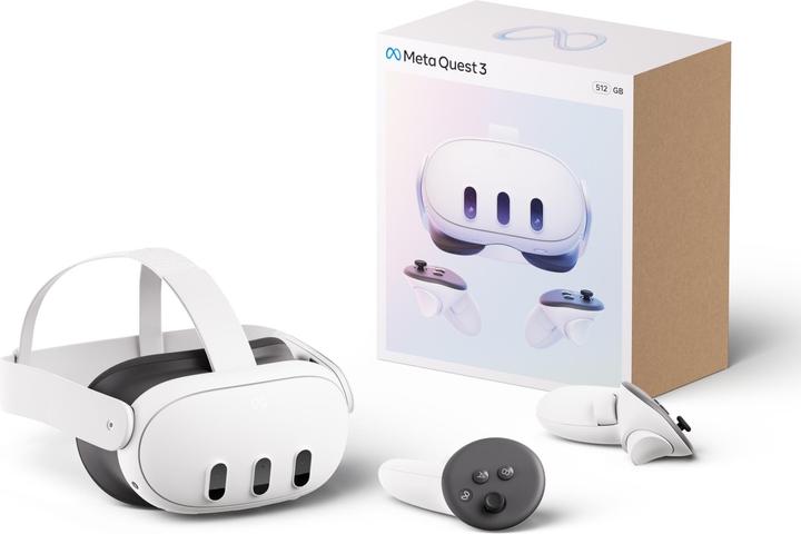Actual product image Oculus Meta Quest 3 Virtual reality system, 128GB, White, Asgard's Wrath 2 bundle (128 GB)