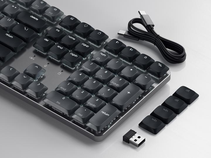 Produktbild Satechi SM3 Slim Mechanical Backlit BT Keyboard Dark German (DE, Kabellos)