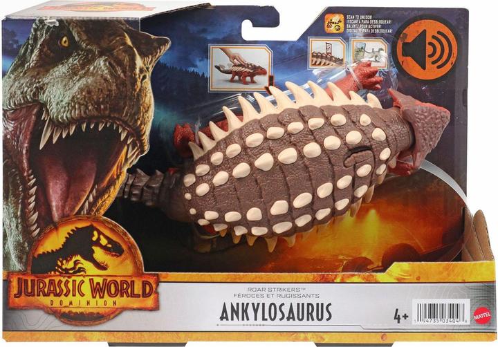 Image du produit Jurassic World Roar Strikers Ankylosaurus