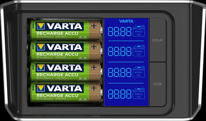 Produktbild Varta LCD Ultra Fast Charger (4 Stk., AA, 2400 mAh, Ladegerät inkl. Akku)