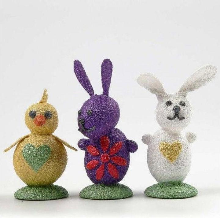 Image du produit Creativ Company Styropor Ei (10 x, 5 x 9 x 16 cm)
