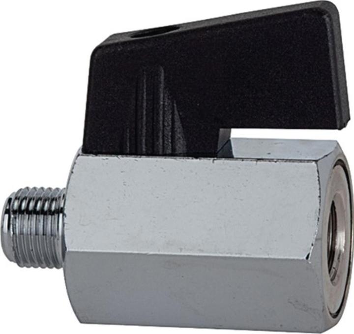 Produktbild Riegler Mini-Kugelhahn 13,16 mm G 1/4 ″ Innen-/Aussengewinde