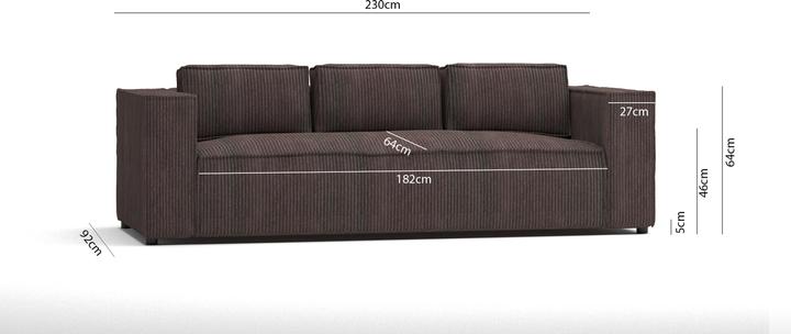 Actual product image Ropez Cloe (3-seater)