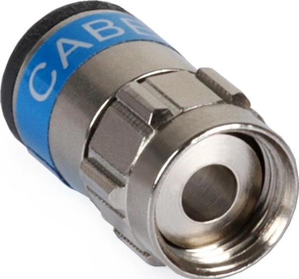 Actual product image Cabelcon F-CONNECTOR SELF-INSTALL / WISI DV 51 MK96 OK100 1719 (Antenna cable)