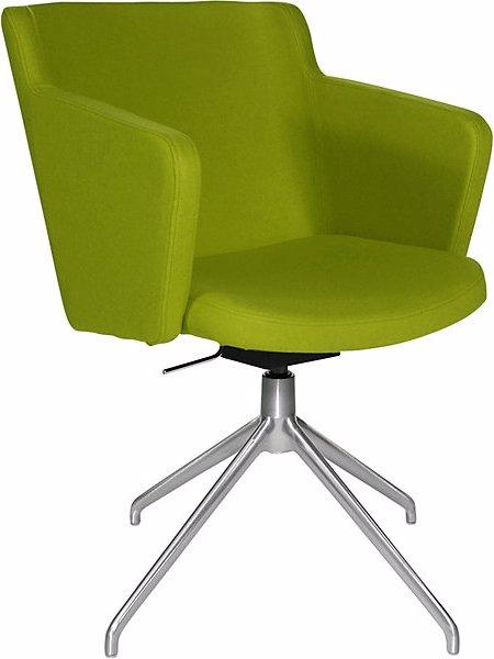 Productafbeelding Topstar SFH vergaderstoel, 3D zitverbinding en aluminium onderstel, groen