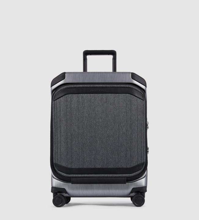 Produktbild Piquadro PQ-Light - Premium Handgepäcktrolley mit Frontfach für Laptop/Tablet (38 l, Handgepäck (bis 50l))
