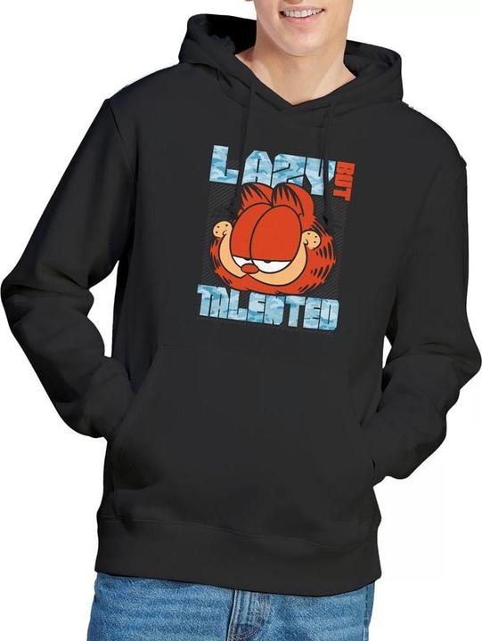 Immagine prodotto Garfield Lazy But Talented Felpa con Cappuccio Uomo (M)